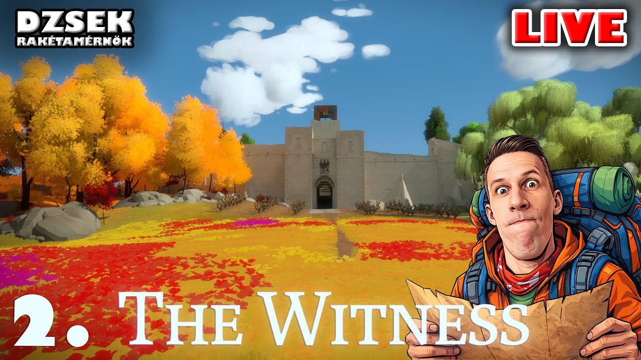 🔴 The Witness - 2. Rész - Vonalakat látok mindenhol!