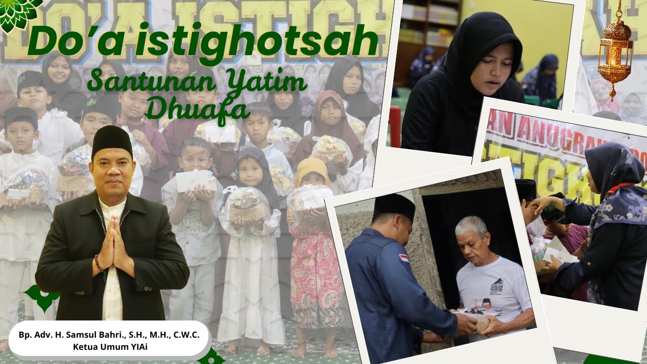 Do'a istighotsah Dan Santunan Yatim Dhuafa, 23 Januari 2026
