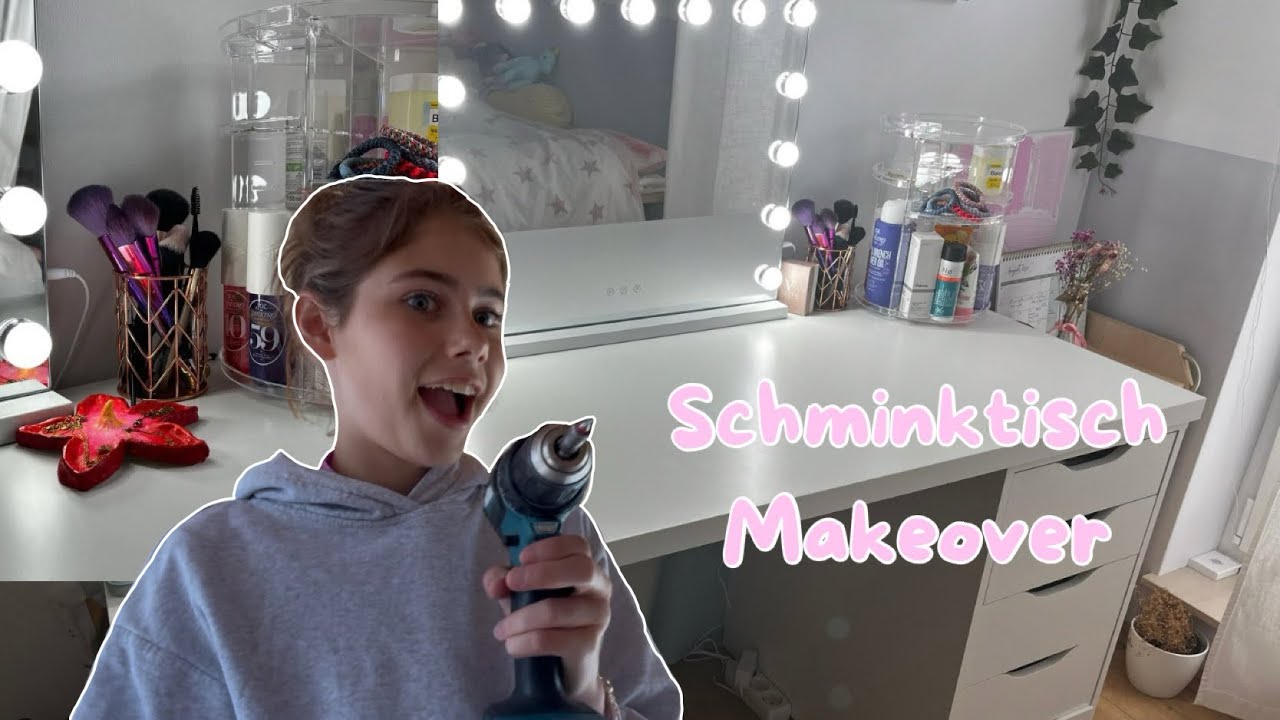 Mein neuer Schminktisch: Aufbau,Einrichtung & Schminktisch-Tour! 💄✨