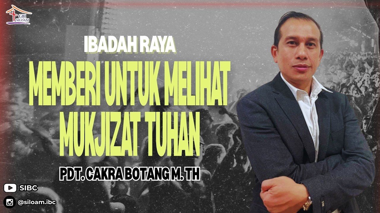 Ibadah Raya, Minggu 15 Februari 2026 