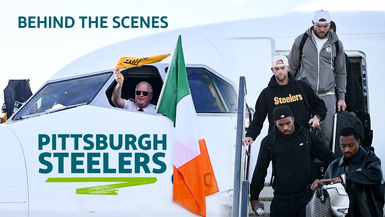 Pittsburgh Steelers Travel to Dublin | Behind The Scenes | Aer Lingus