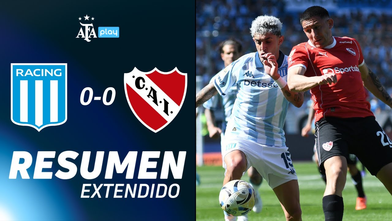 Racing Club 0 vs. Independiente 0 | #TorneoClausura2025 | RESUMEN EXTENDIDO | FECHA 10