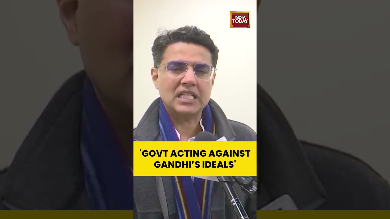 Disturbed Areas Bill Against Gandhi&rsquo;s Ideology: Cong Leader Sachin Pilot
