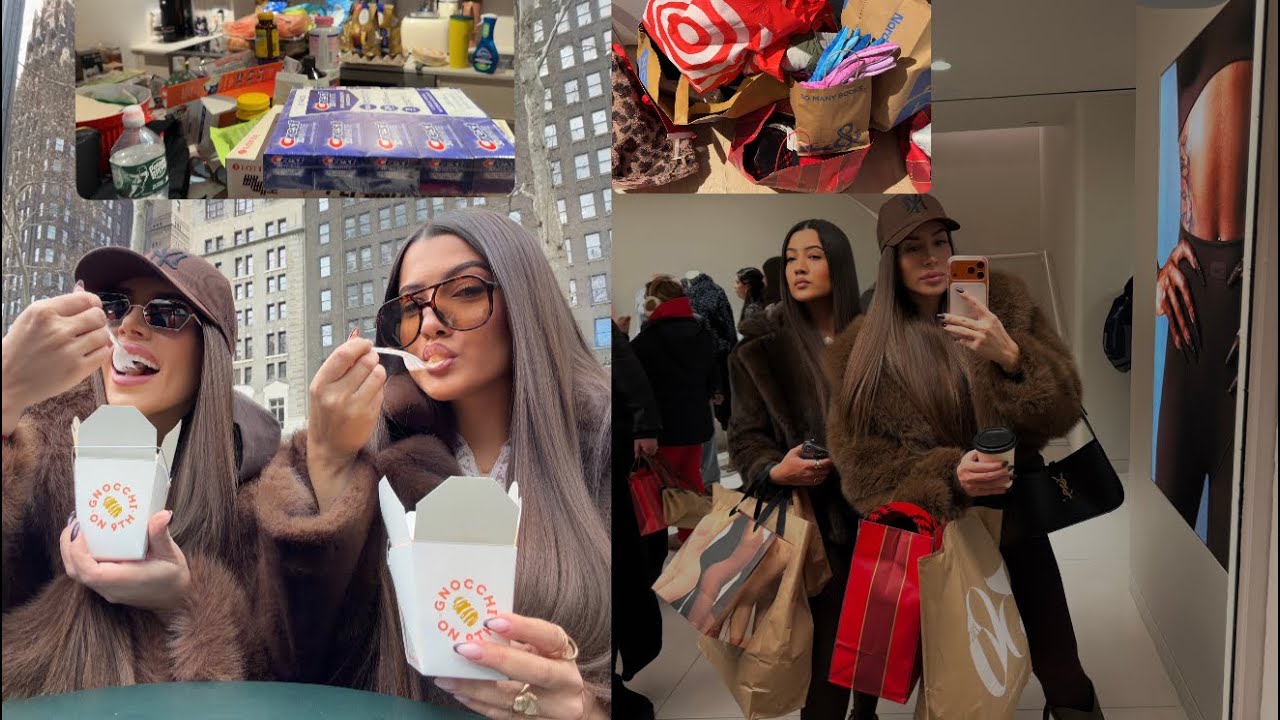 ✨VLOGMAS DAY 20- Isprobavamo najviralnije njoke u NYC + pakujemo se za Beograd 
