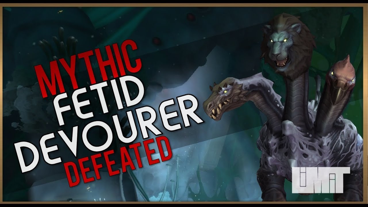 Limit vs. Mythic Fetid Devourer WORLD FIRST 🏆 |Uldir, Halls of Control