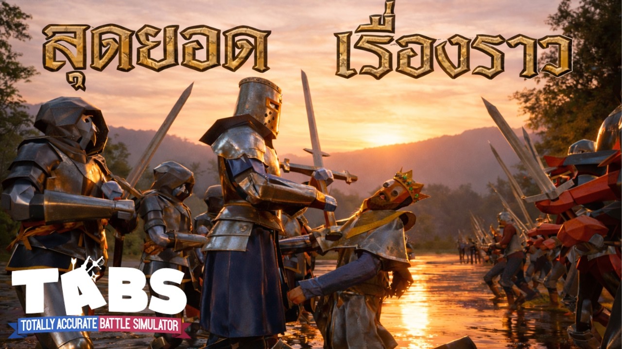 มงกุฎแห่งเถ้าถ่าน (The Ashen Crown) Part 1/2 Totally Accurate Battle Simulator