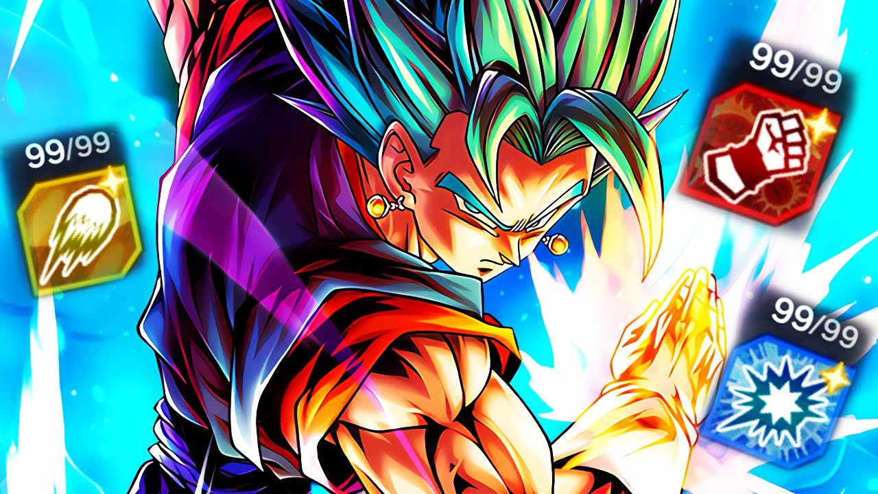 MY FIRST FULL LEVEL 99 ARTS BOOSTED UNIT IN DRAGON BALL LEGENDS!!