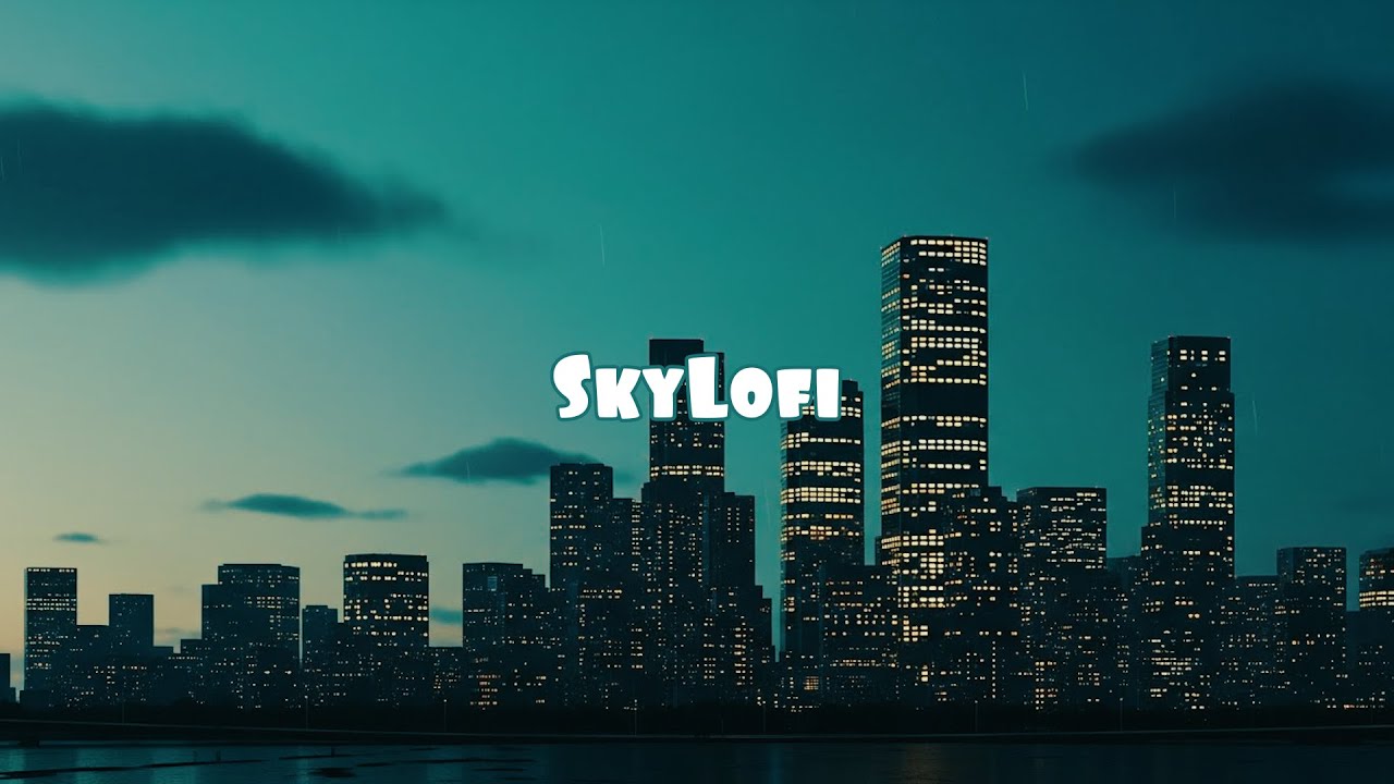 🌙 Minimal City Skyline Lofi for Insomnia 💤
