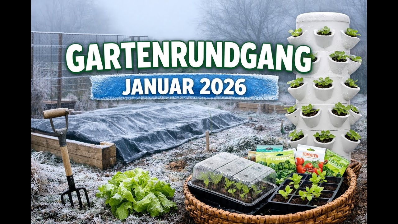 Gartensaison 2026 startet! 🌱 Gartenrundgang, Aussaat & Hydroponik-Test