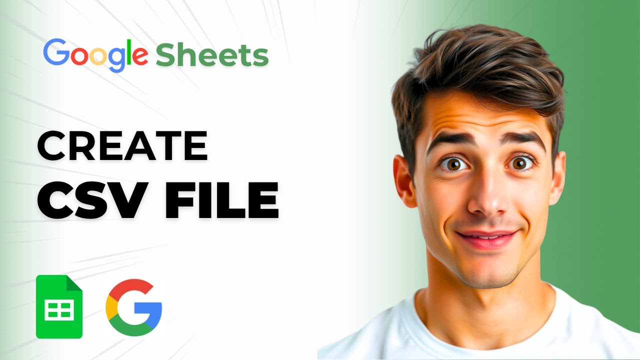 How To Create CSV File in Excel And Google Sheets (Easiest Way) (2026 Guide)