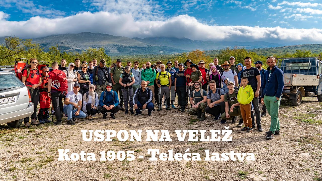 USPON NA VELEŽ - Kota 1905 - Teleća lastva