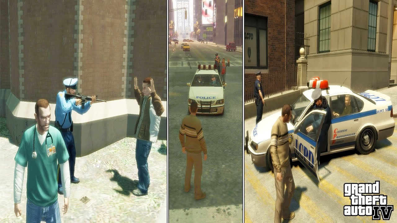 How To Get NPCs Arrested in GTA IV