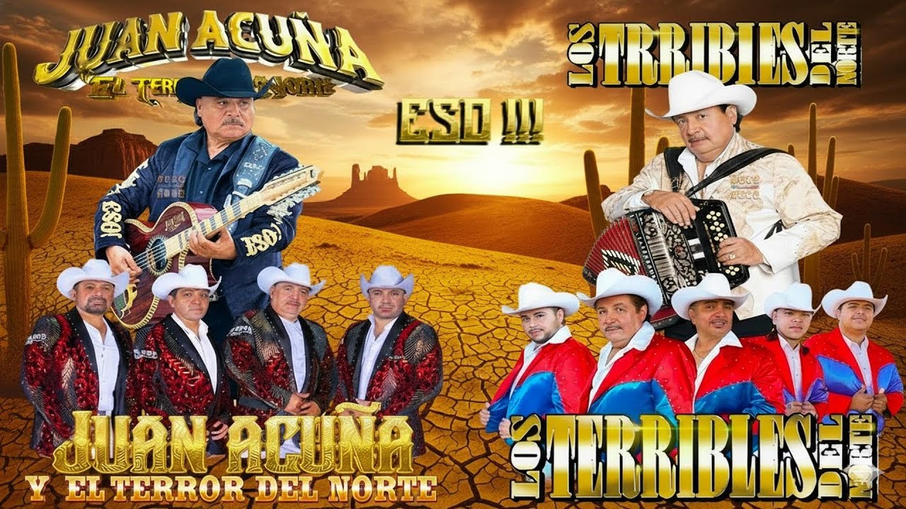 Los Terribles Del Norte VS Juan Acuña y El Terror Del Norte - Puros Corridos Mix 2026