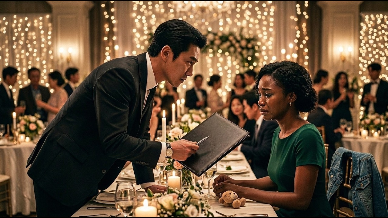 Black Single Mom Sat Alone at a Wedding… Mafia Boss Offered a 30-Day Contract Bride Deal