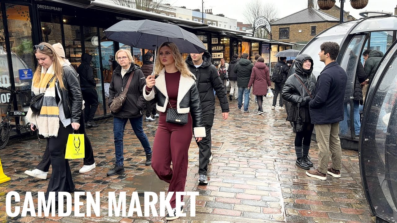 London Walk 2026 | Exploring The World Famous Camden Market London [4K HDR]