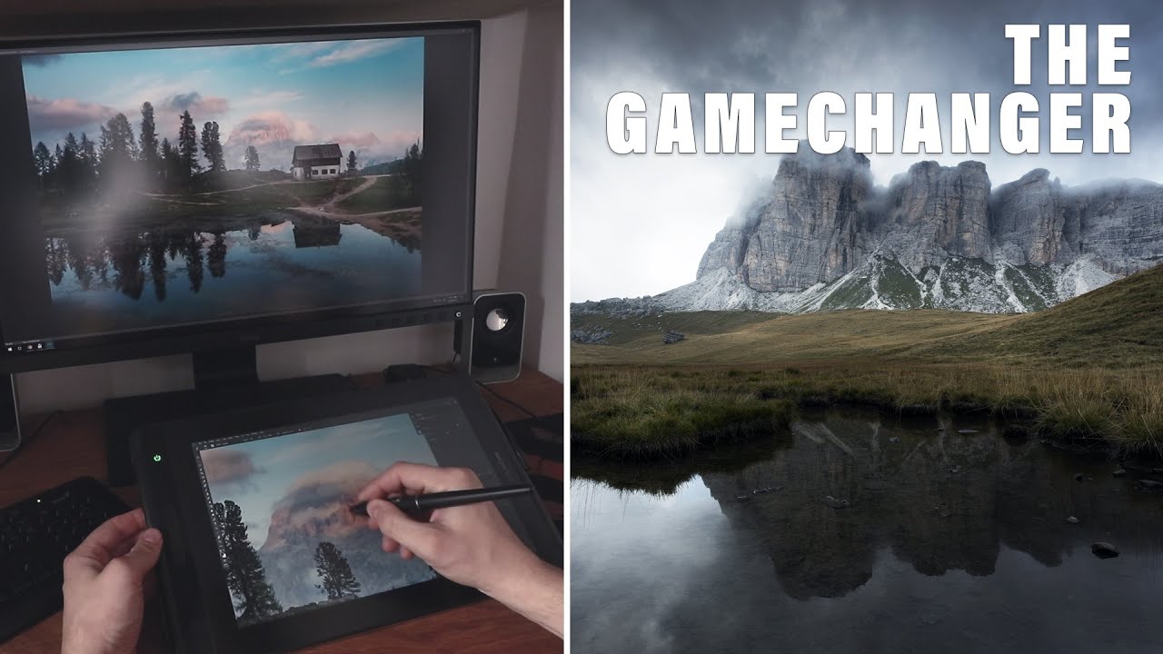 Editing your photos with a DISPLAY TABLET: Huion Kamvas 13 Pro