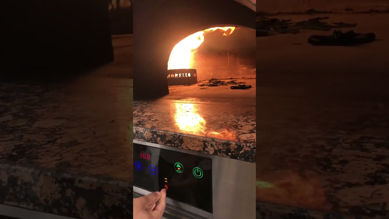 Morello forni  italia pizza oven #pizzaoven #pizzaria #tutorial #shorts