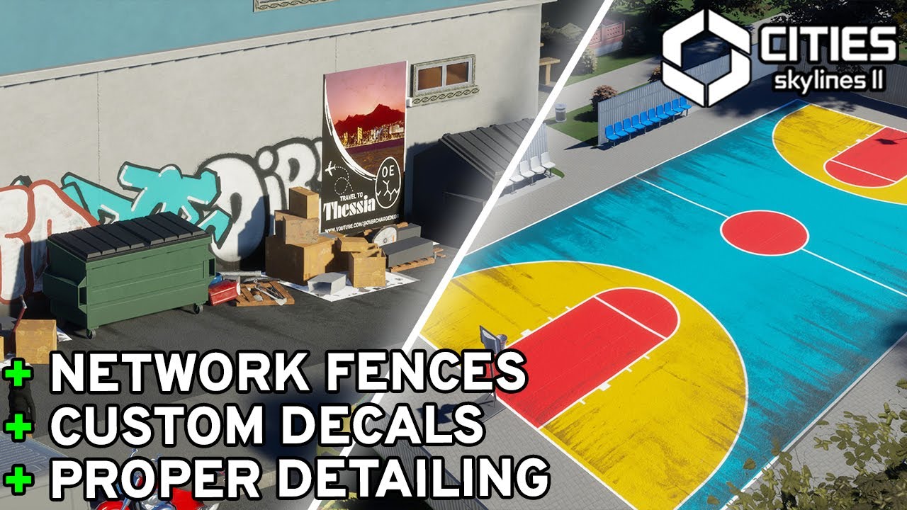 This MOD Changes Detailing Forever In Cities 2! | Extra Detailing Tools Mod Showcase