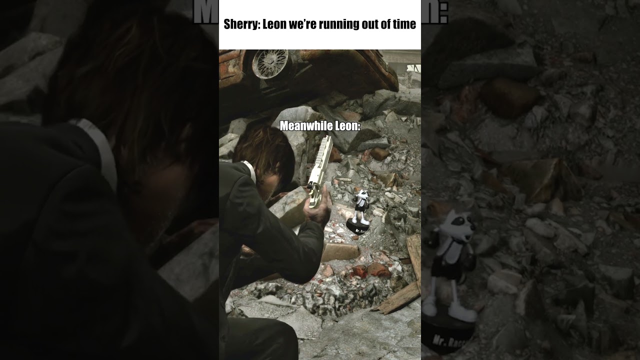 Играя за Леона в Resident Evil Requiem, я чувствую себя примерно так: #residentevil #residentevil...