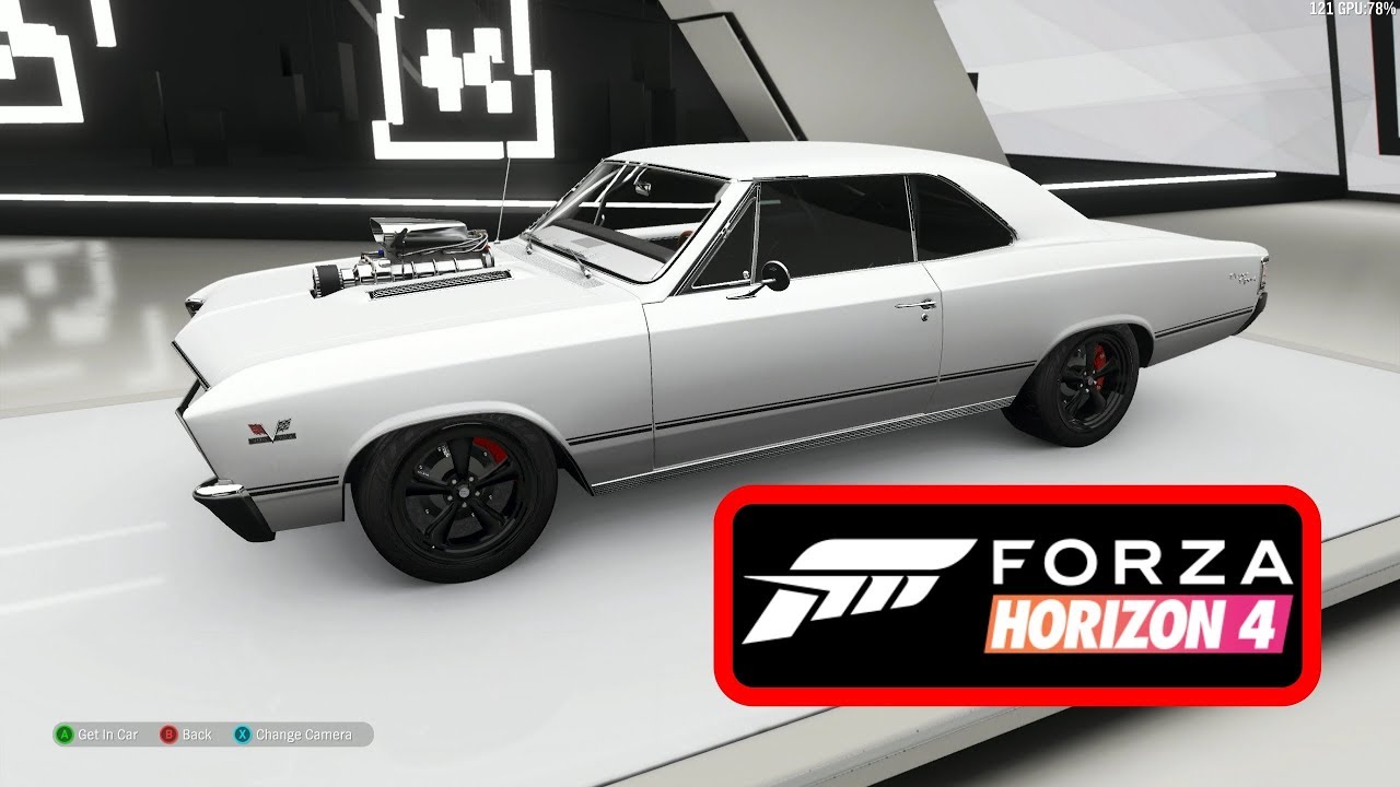 Forza Horizon 4 - 1967 Chevrolet Chevelle Super Sport 396 - Customize and Drive