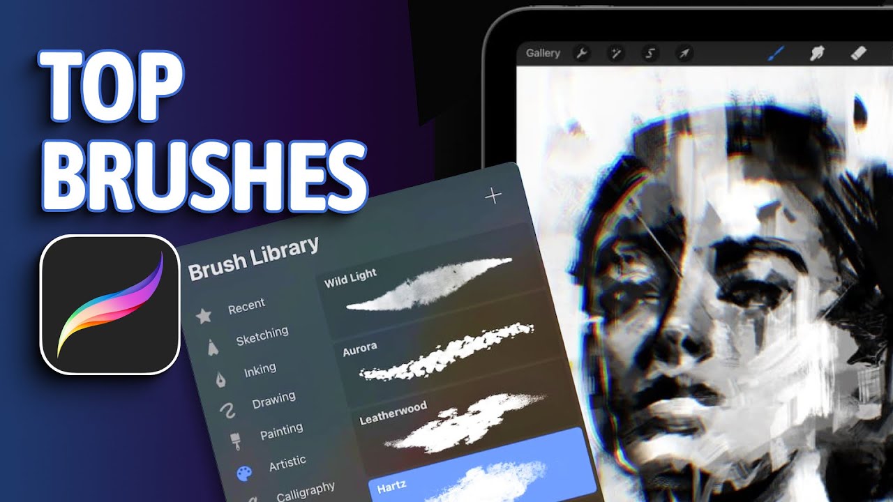 Top Procreate Brushes for Sketching