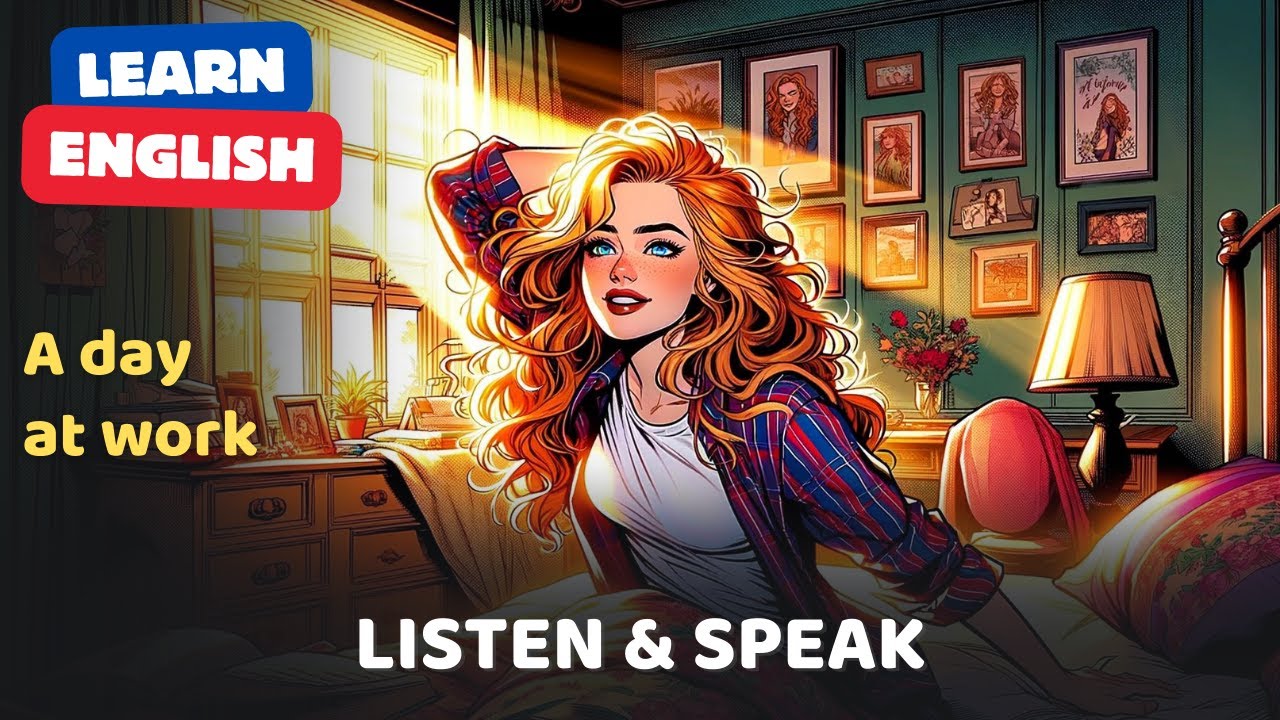 A Day At Work | Improve Your English | English Listening Skills - Speaking Skills
