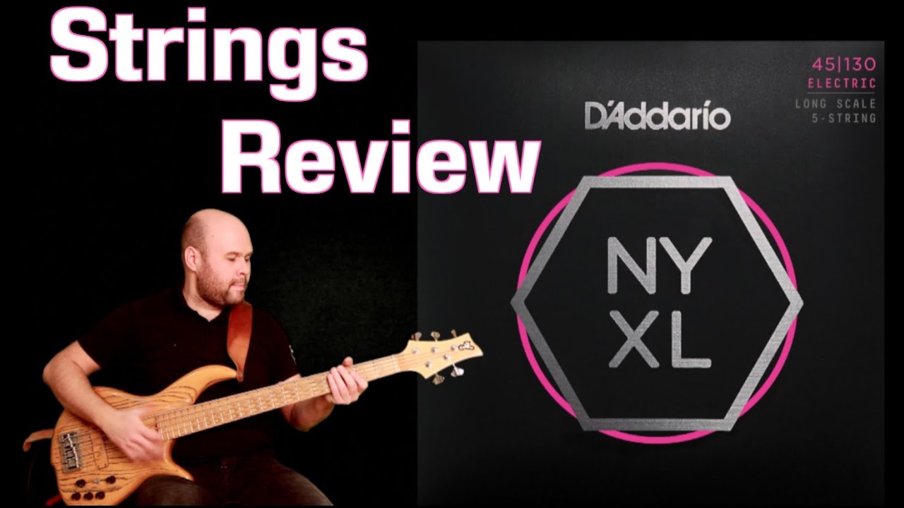 D'addario brand new NYXL Bass strings exclusive review // Видеообзор новых басовых струн