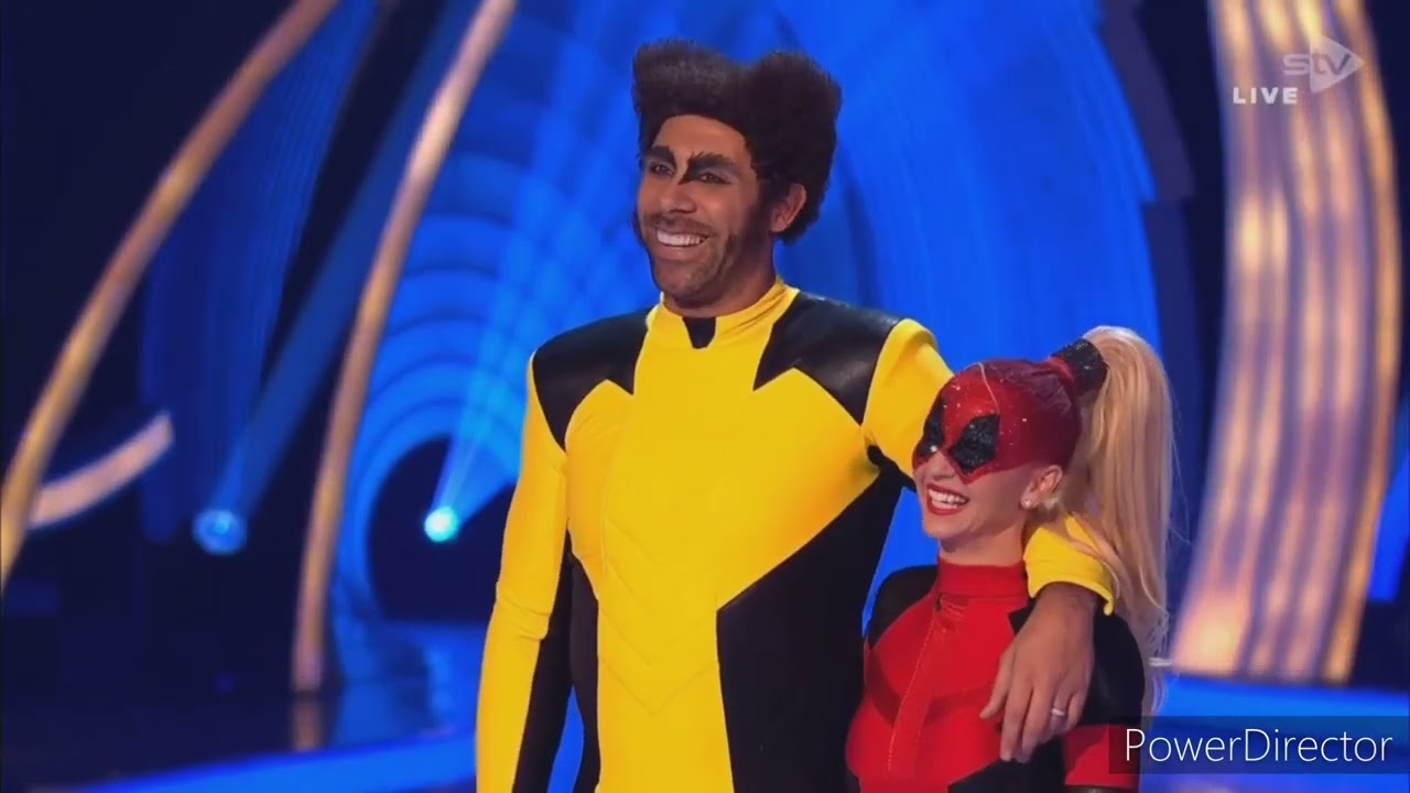 Anton Ferdinand and Annette Dytrt skating in Dancing On Ice (Movie Week) (26/1/25)
