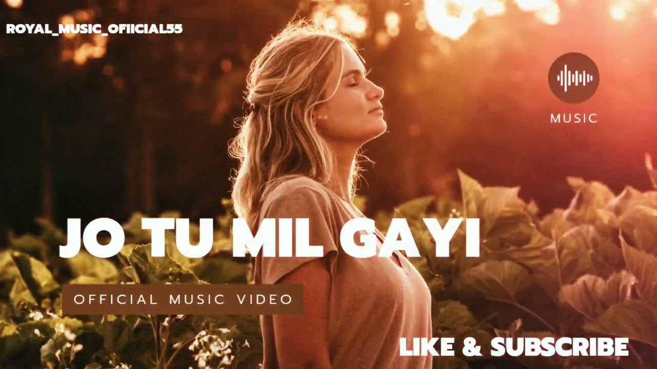 JO TU MIL GAYI LOFI SONG LOVE SONG @ROYALBEATSOFFCIAL