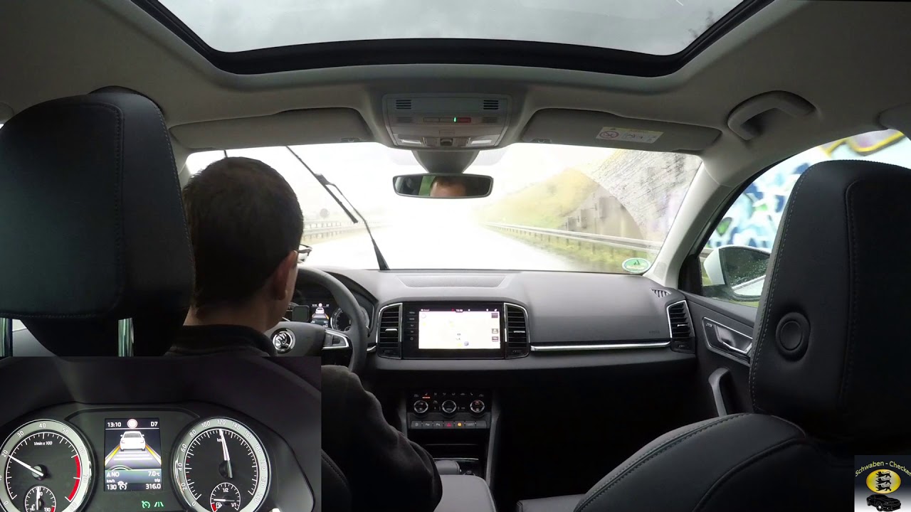 SKODA KAROQ Assistenssystem Spurhalte (Lane Assist) & Adaptiver Abstandsassistent (ACC)