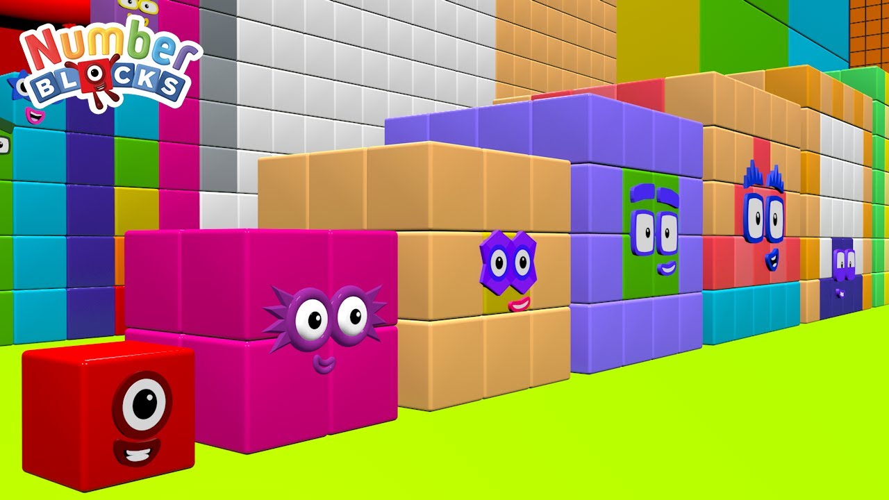 Giant Numbers Clash! Numberblocks Step Squad 729 vs 10M - Learn Huge Numbers