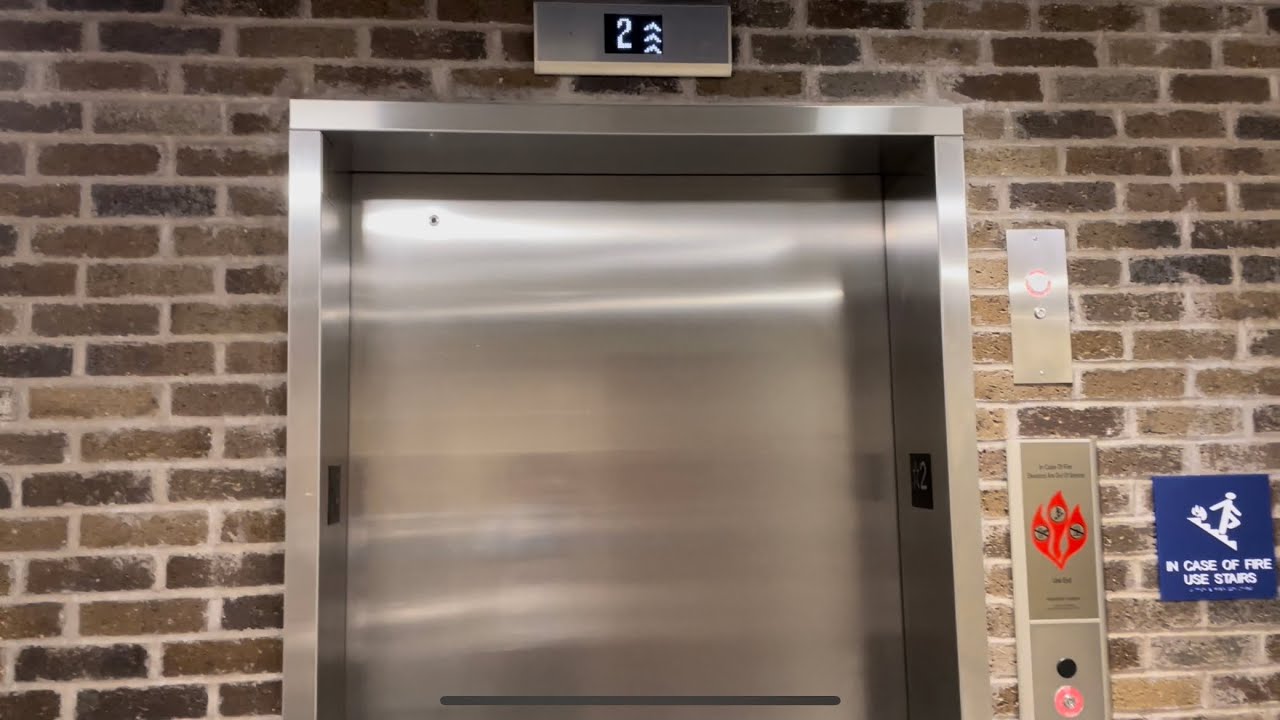 Kone Traction Elevator at Building F at Macomb Community College South Campus, Warren, MI