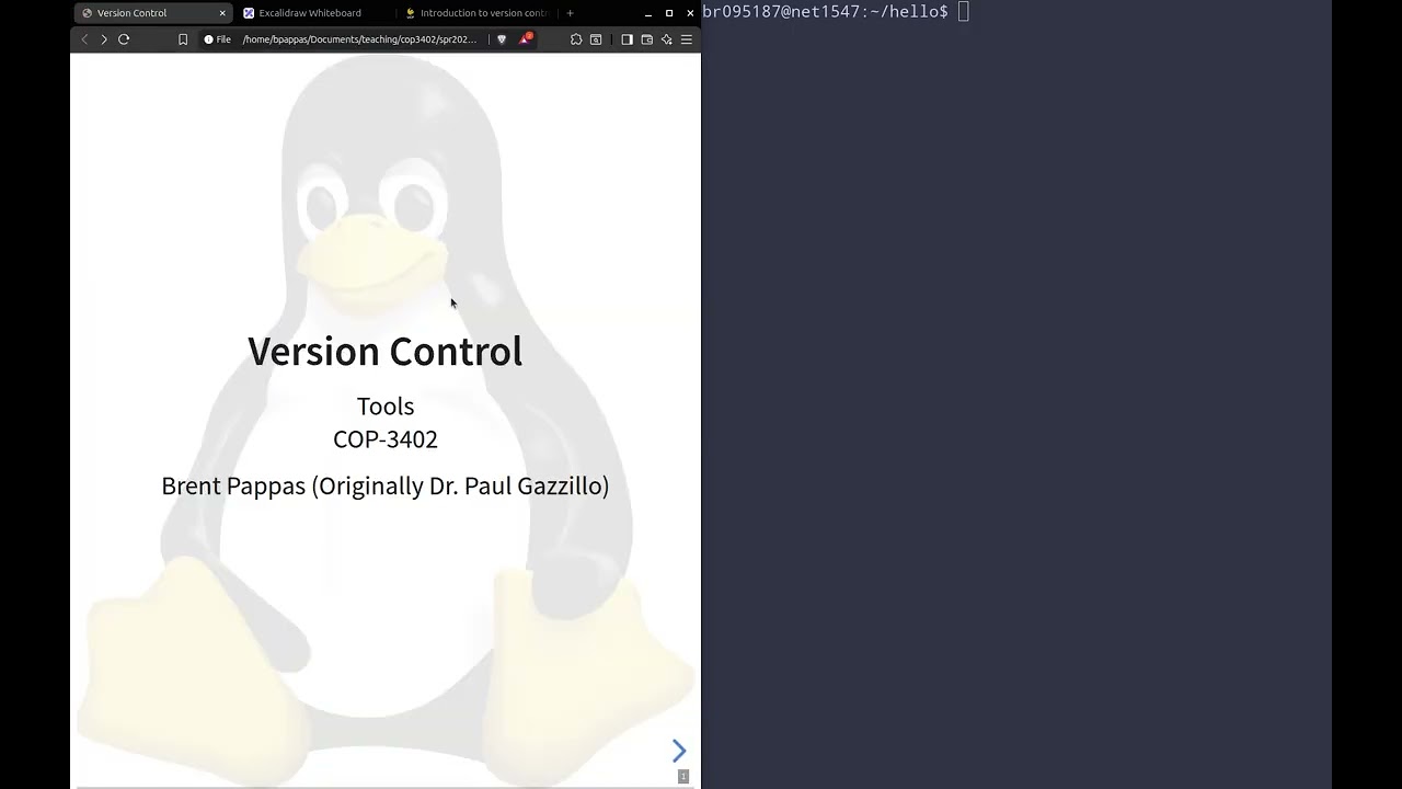 (3) Version control - UCF COP-3402 Spring 2026