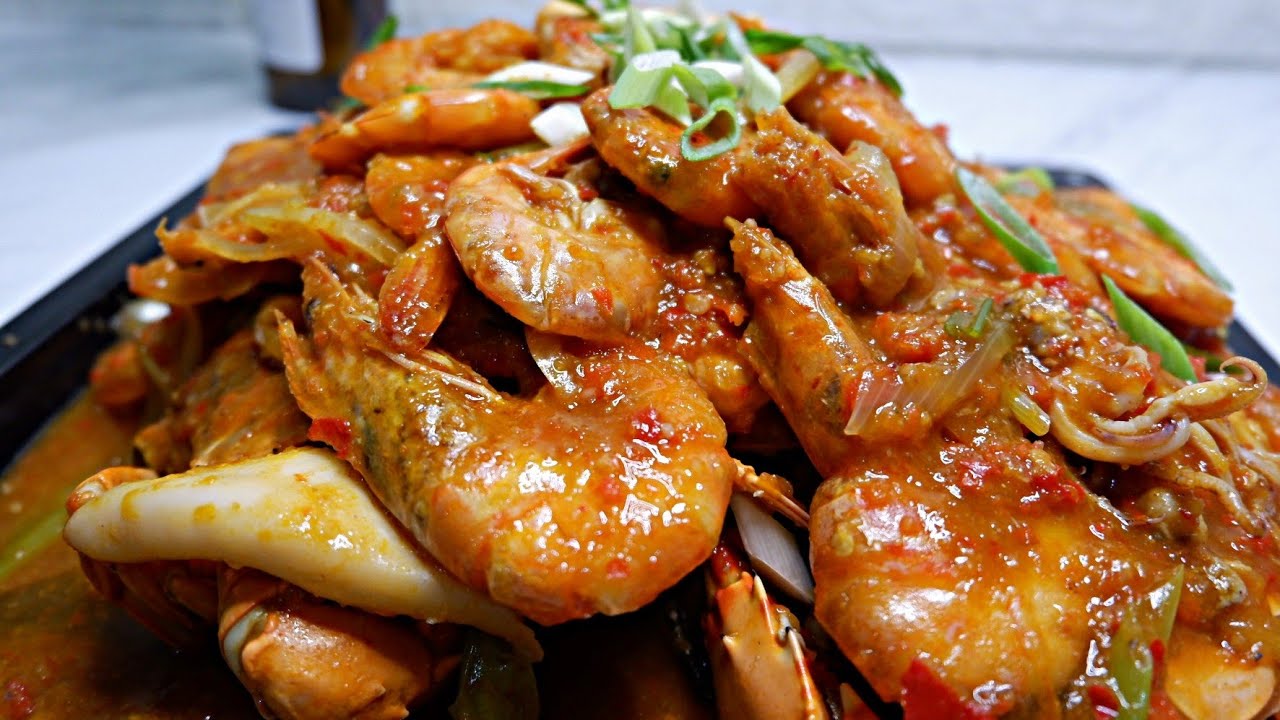 Cuma Perlu 3 Saus! - Resep Seafood Saus Padang Ala Restoran Sederhana Dan Gampang