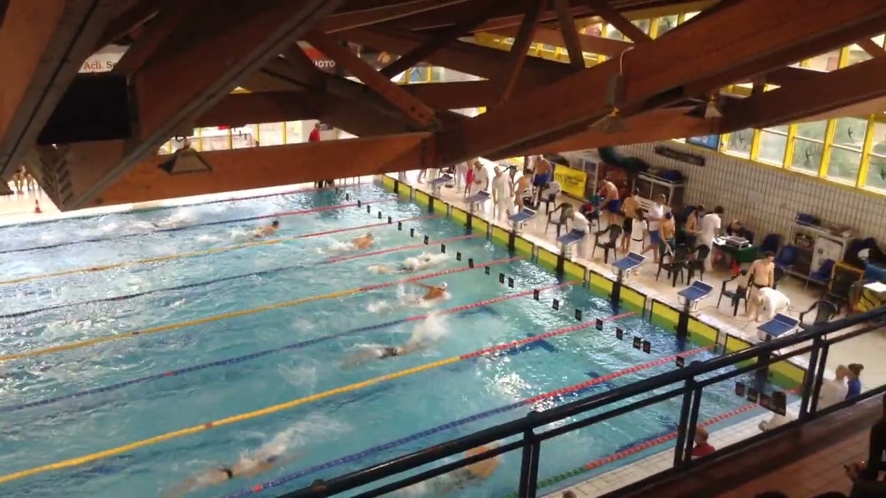 THOMAS CECCON Ragazzi 14 anni 100 butterfly  1.00.42 lane 5