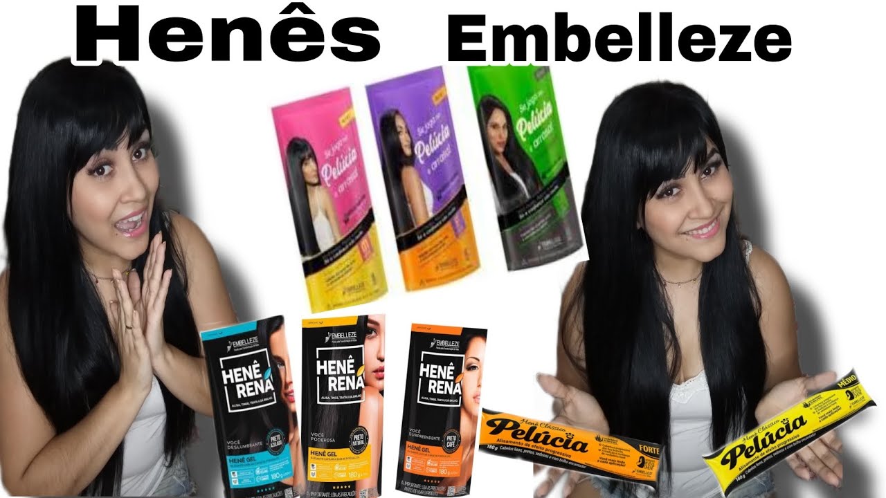 Tudo sobre os Henês da Embelleze/ Para cada tipo de cabelo!- Dicas da Fran