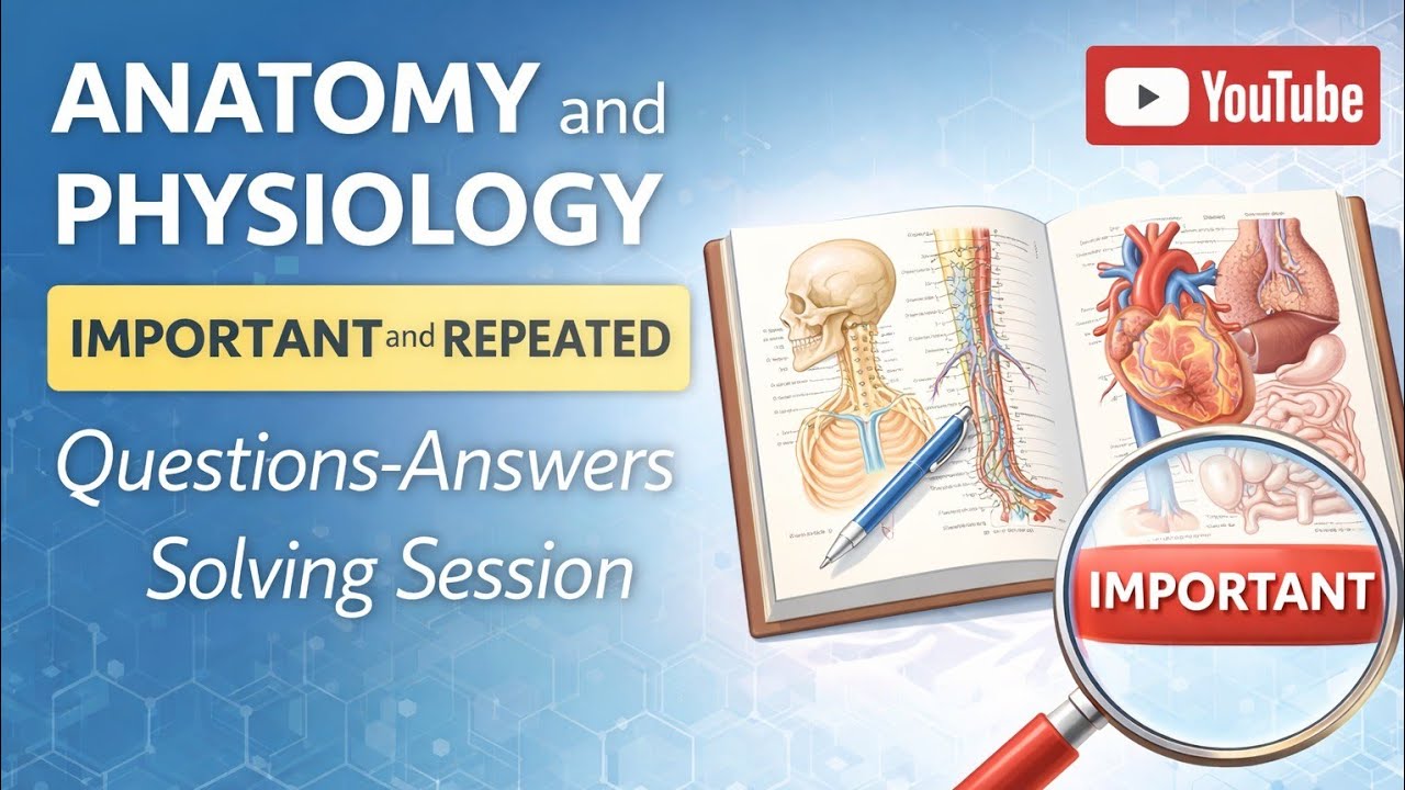 Daily Anatomy & Physiology Board Exam | Important & Repeated Question Solving Session Stay connected