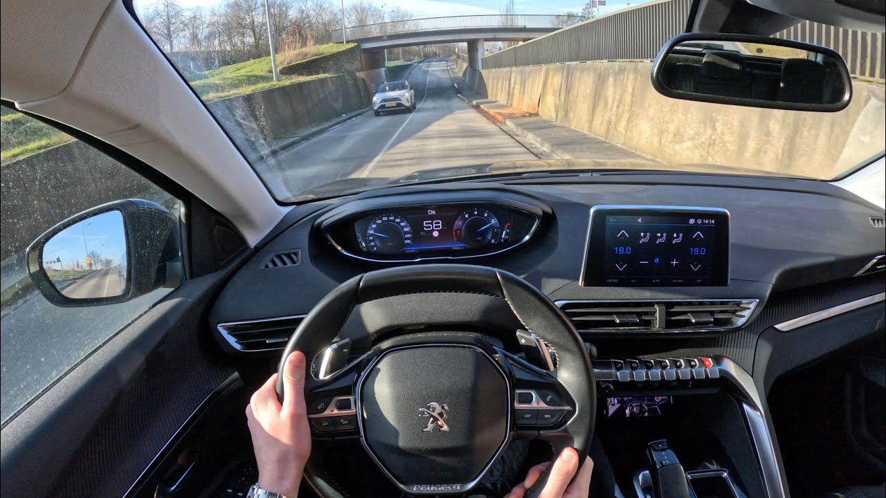 2020 Peugeot 3008 Active 1.2 PureTech 131 hp automatic | POV Test Drive
