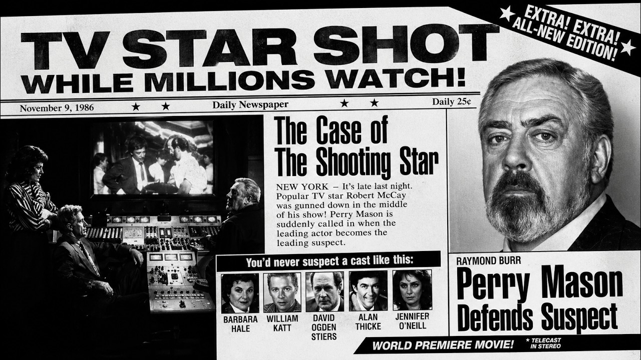 Perry Mason: The Case of the Shooting Star (1986) Full Movie | Perry Mason Mystery