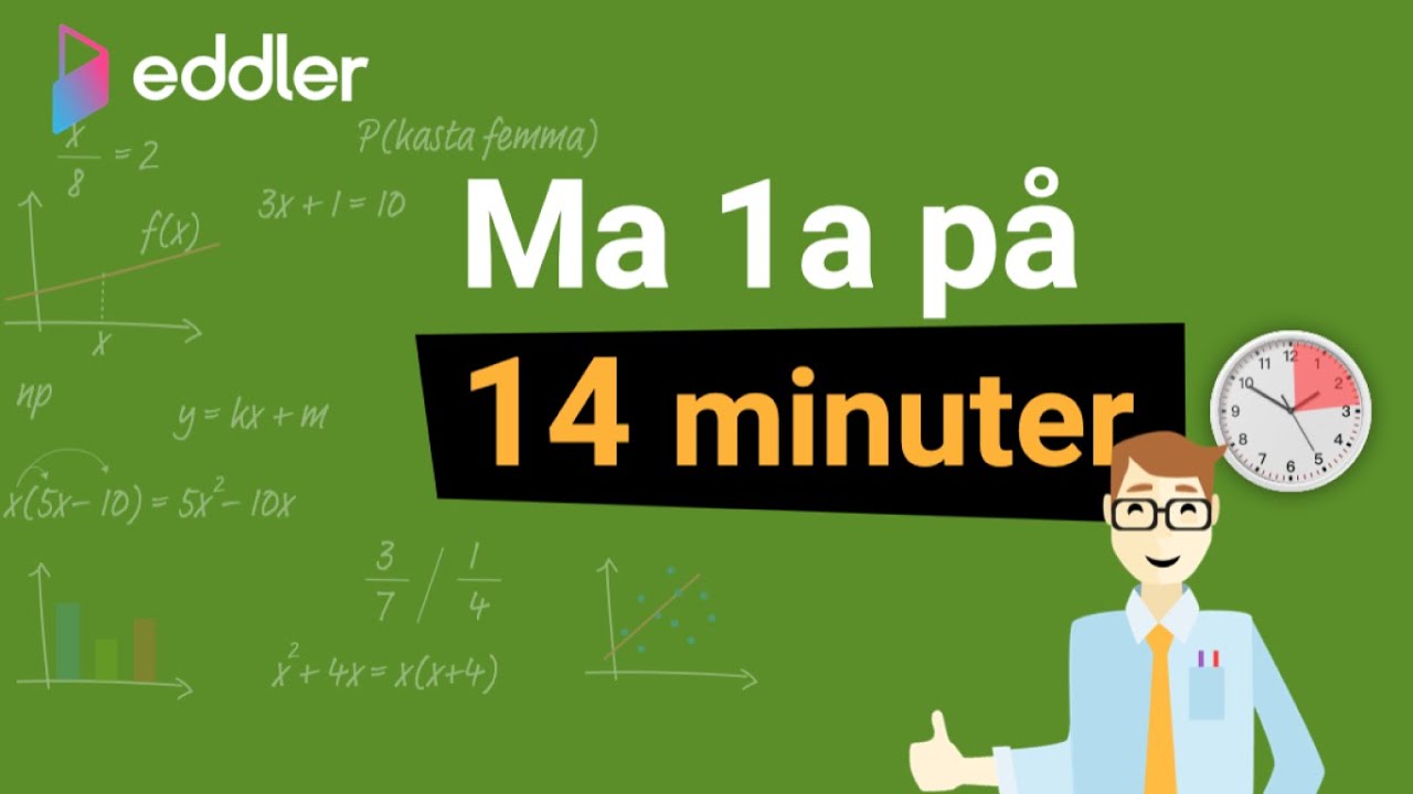 Matte 1a på 14 minuter