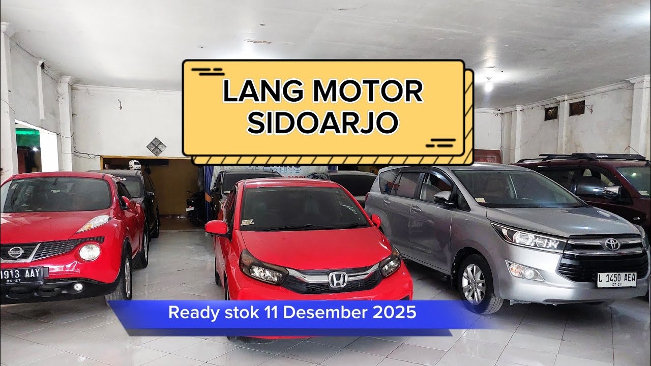 READY STOK 11 DESEMBER 2025 LANG MOTOR SIDOARJO 