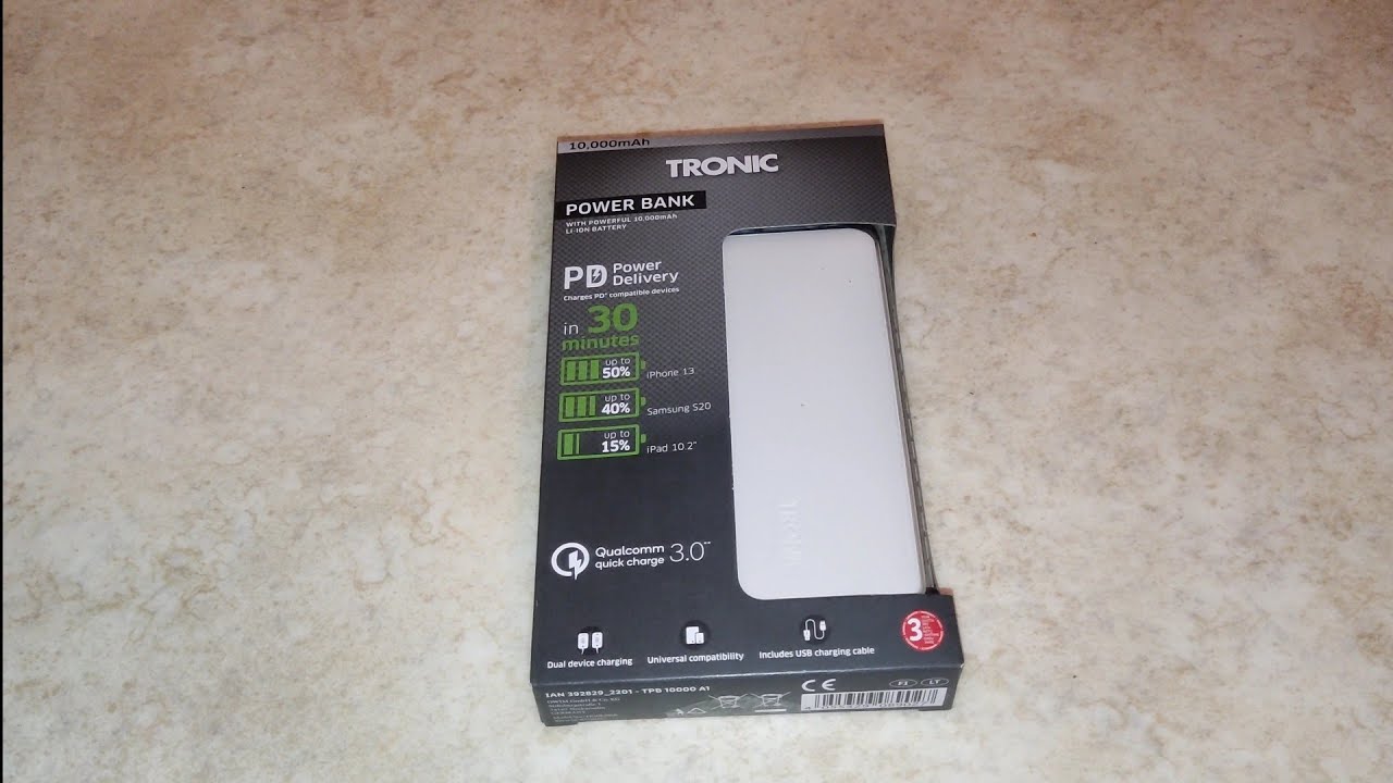 Обзор на POWER BANK TRONIC 10000 mAh