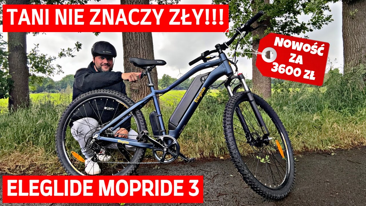 Szukasz taniego elektryka? ELEGLIDE MOPRIDE 3 spełni twoje oczekiwania!!!