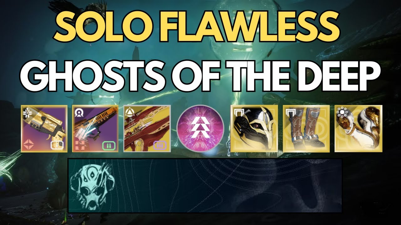 Solo Flawless Ghosts of The Deep on Prismatic Hunter || Destiny 2 The Final Shape