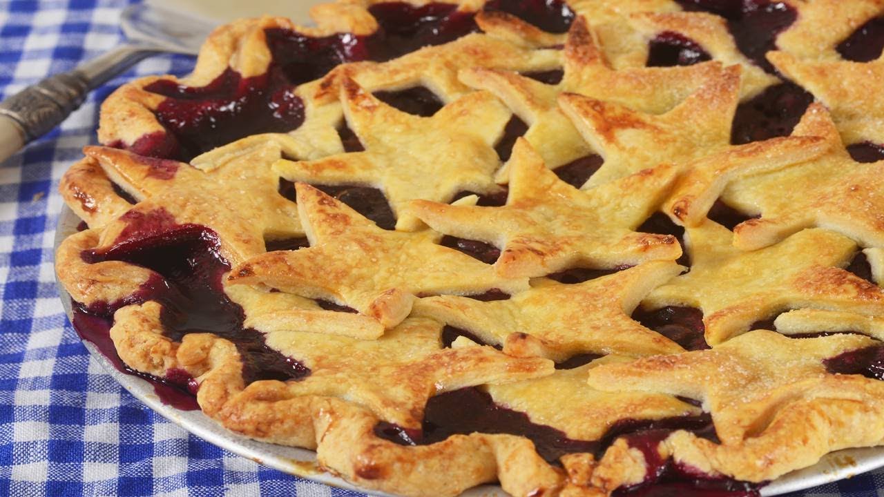 Blueberry Pie Recipe Demonstration - Joyofbaking.com