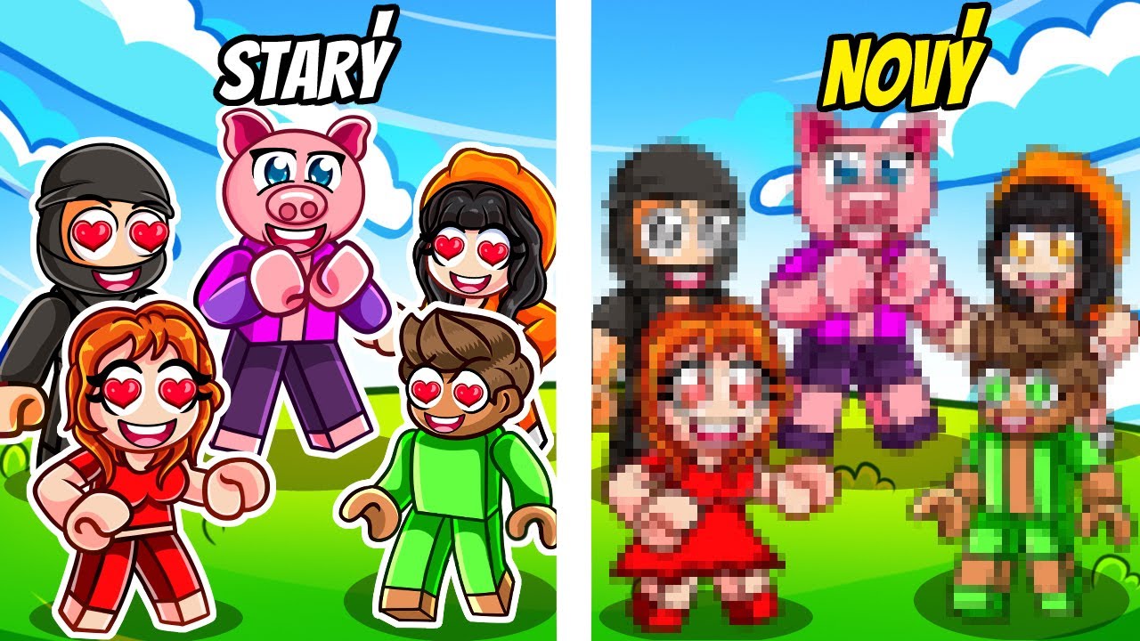 NAŠE NOVÉ POSTAVY v Robloxu!