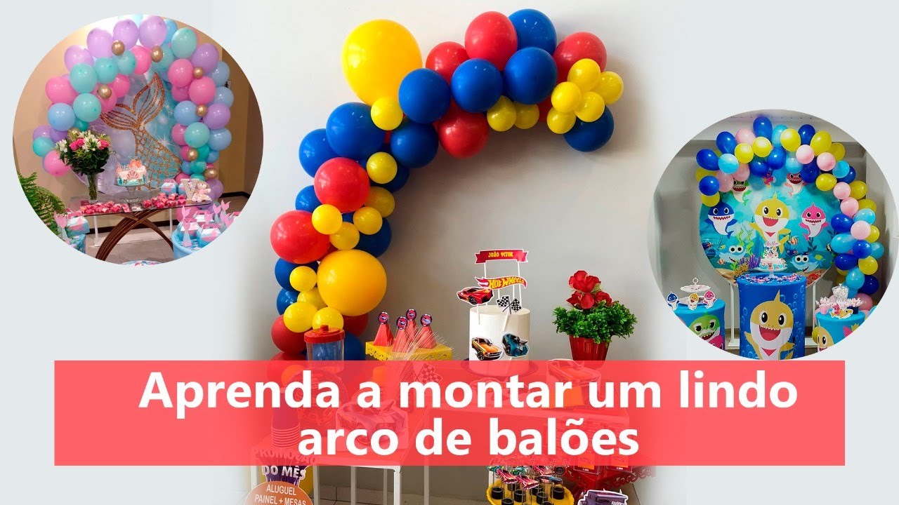 Como montar um arco desconstruído em casa?