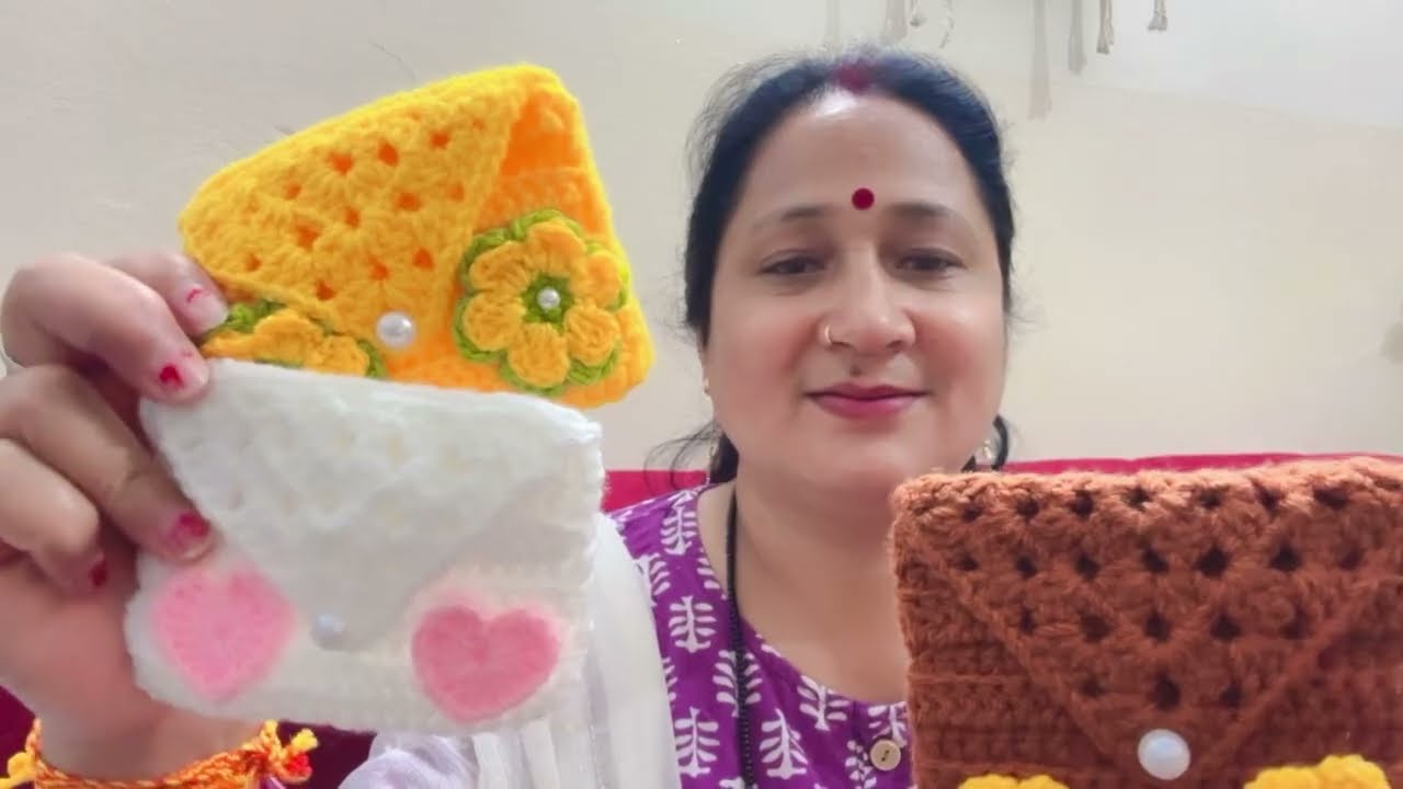 One more package📦receive/small business in Uttarakhand #crochet #businesstipsforsmallbusinessowners