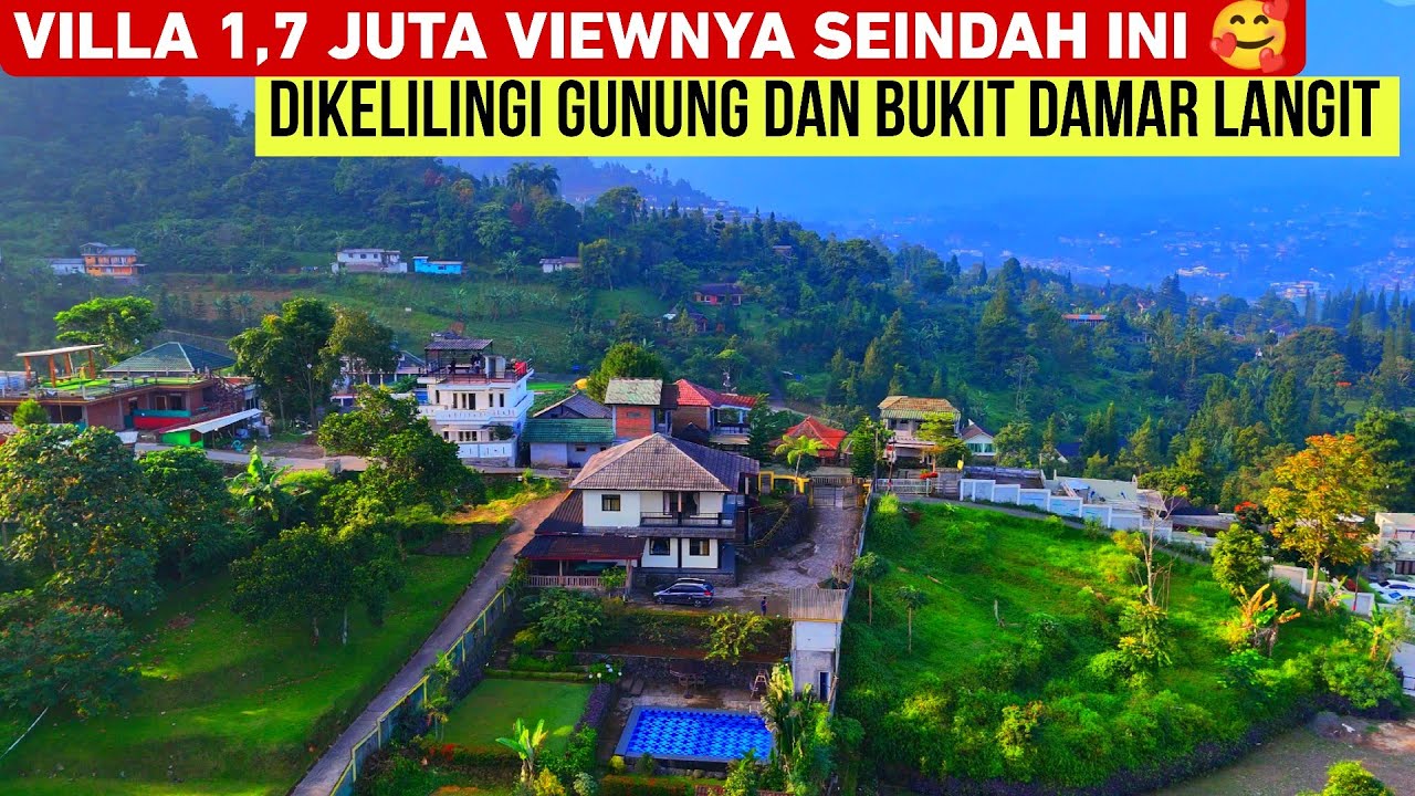 VILLA PUNCAK MURAH CUMA 1,7 JUTA‼️VILLA YANGTIQ CISARUA PUNCAK BOGOR | KAPASITAS UNTUK 30 ORANG‼️