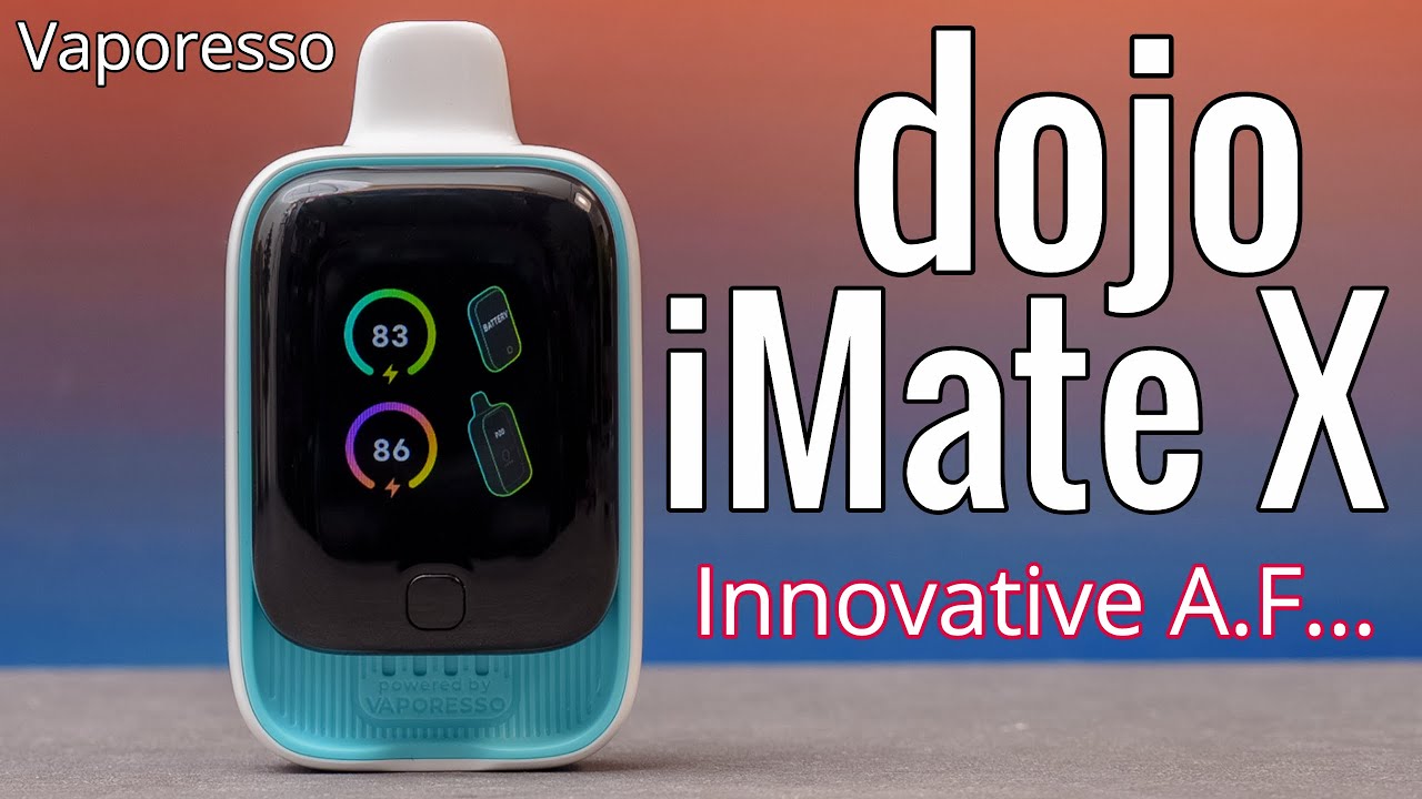 The Vaporesso Dojo iMate X is Innovative AF...